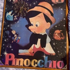 Pinocchio clock